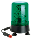 Lampeggiante rotante | magnetico | 24V | verde