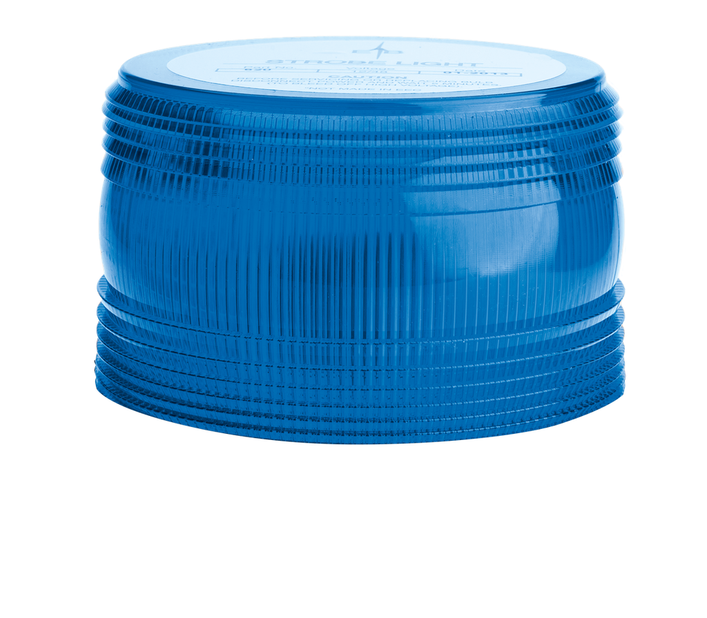 Vervangglas blauw voor reeks 620