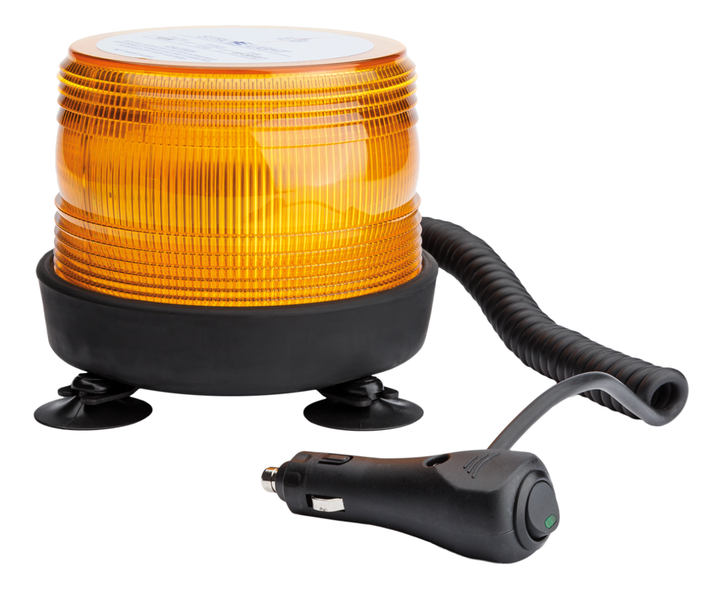 Gyrophare | Xenon | magnétic | 12-48V | orange