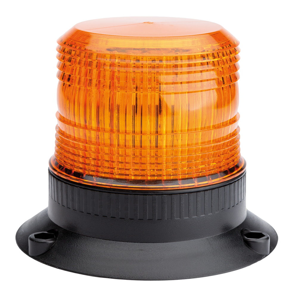 Flitslicht | LED | 3 puntsbevestiging | 10-120V | oranje