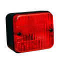 Rear fog light | square | halogen