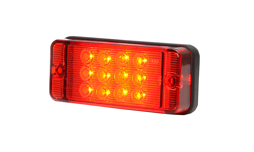 Mistachterlicht | rechthoekig | LED