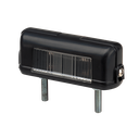 Licence plate light black | halogen