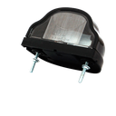 Fanale targa nero