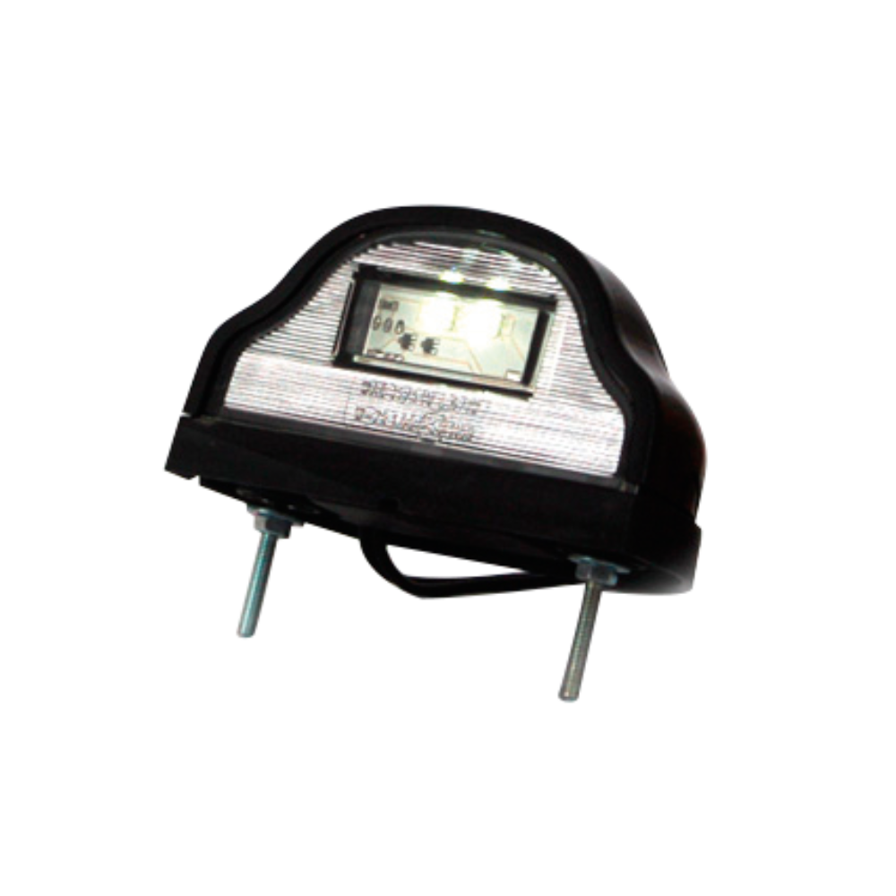 Nummerplaatverlichting zwart
