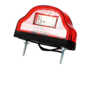 Nummerplaatverlichting rood