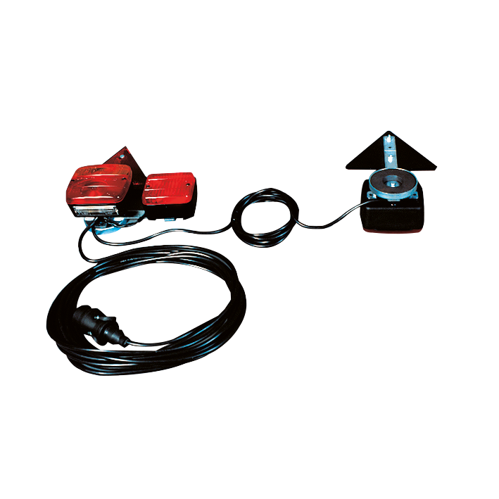 Set of trailer lights | magnetic | with fog light