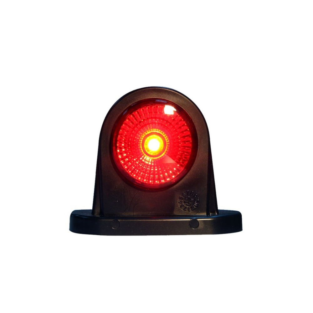 LED-Markierungsleuchte | links+rechts | 12-24V | rot/weiß