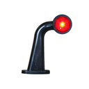 LED markeerverlichting | links+rechts | 12-24V | rood/wit