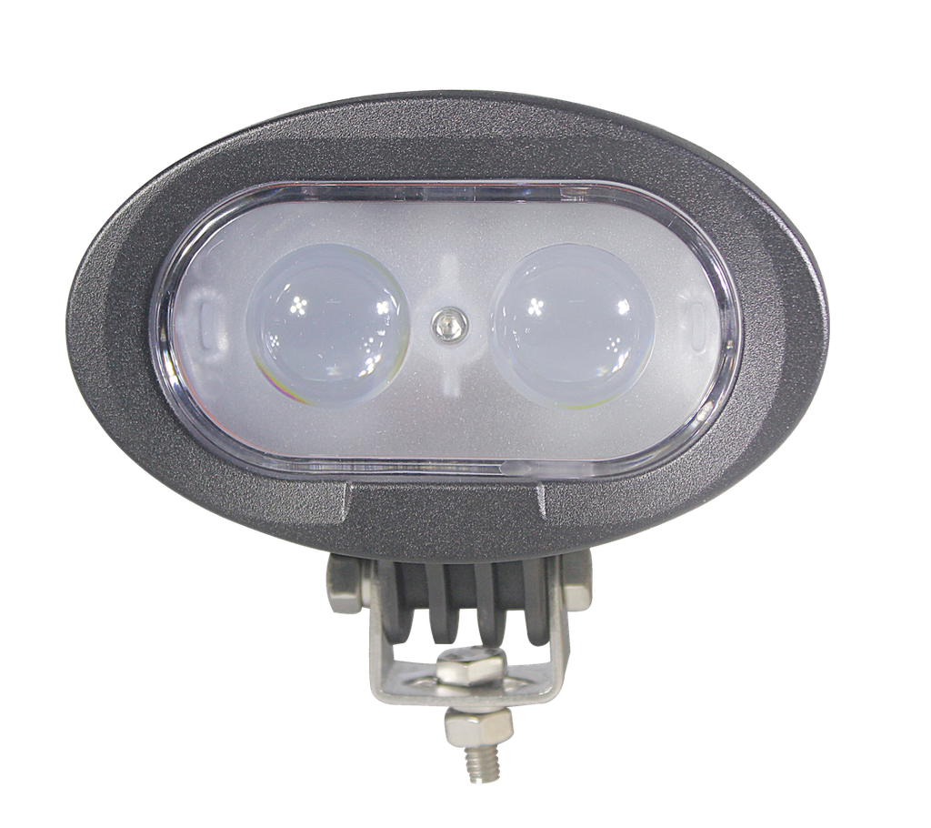 LED safety light forklift | blue | 9-50V | oval