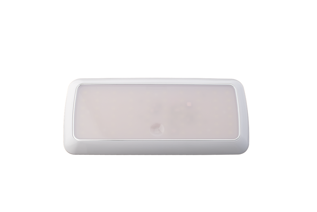 Éclairage intérieur | LED | longue | blanc/alu