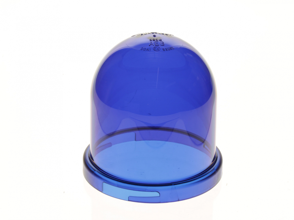 Vervangglas blauw voor reeks 535B halogeen