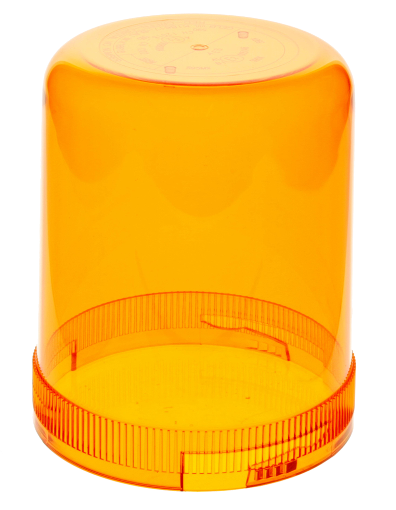 Verre de rechange orange pour série 590-595 halogène