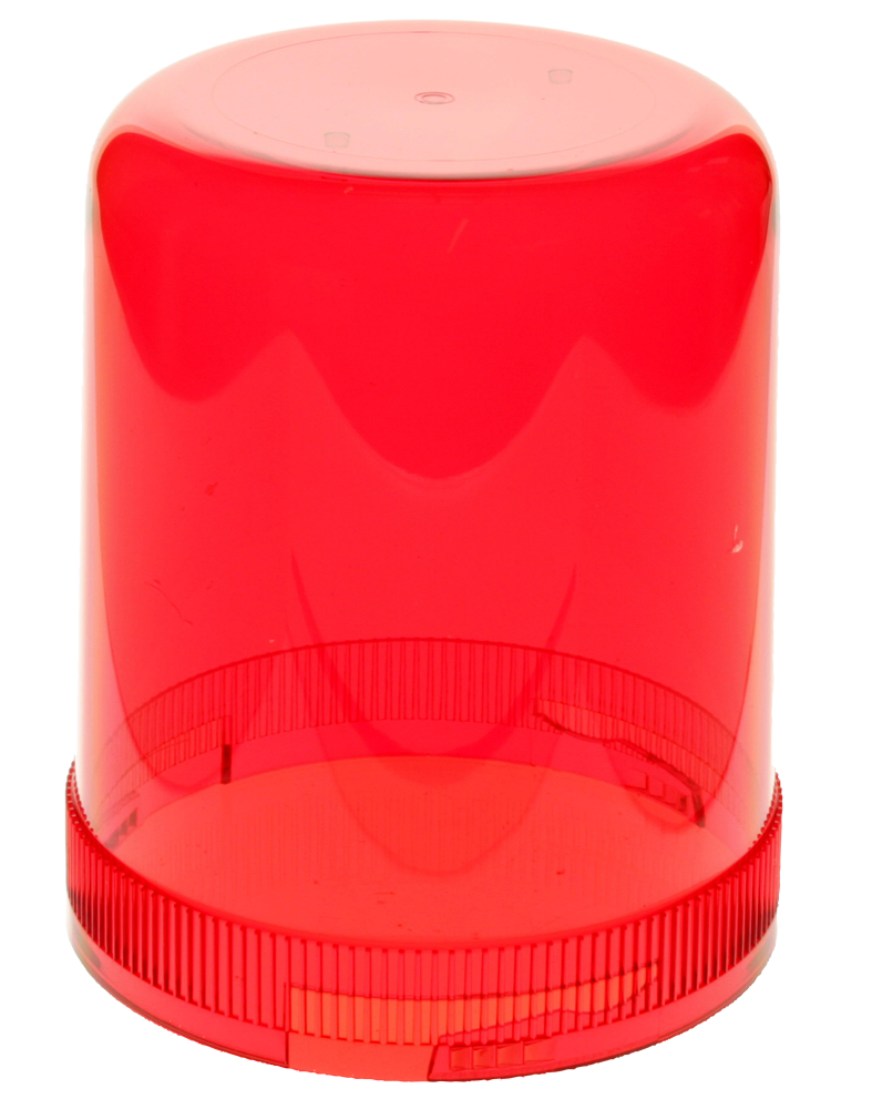 Replacement lens red for series 590-595 halogen