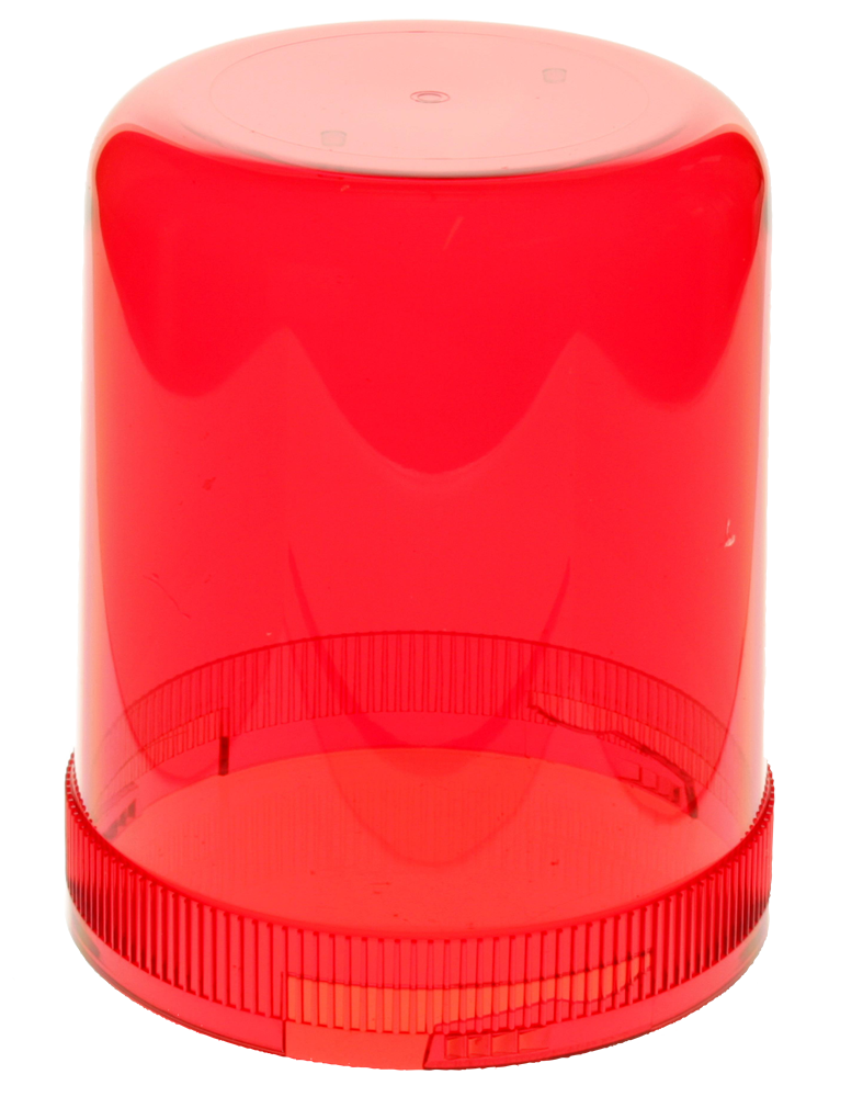 Lente de repuesto rojo para serie 590-595 halogen