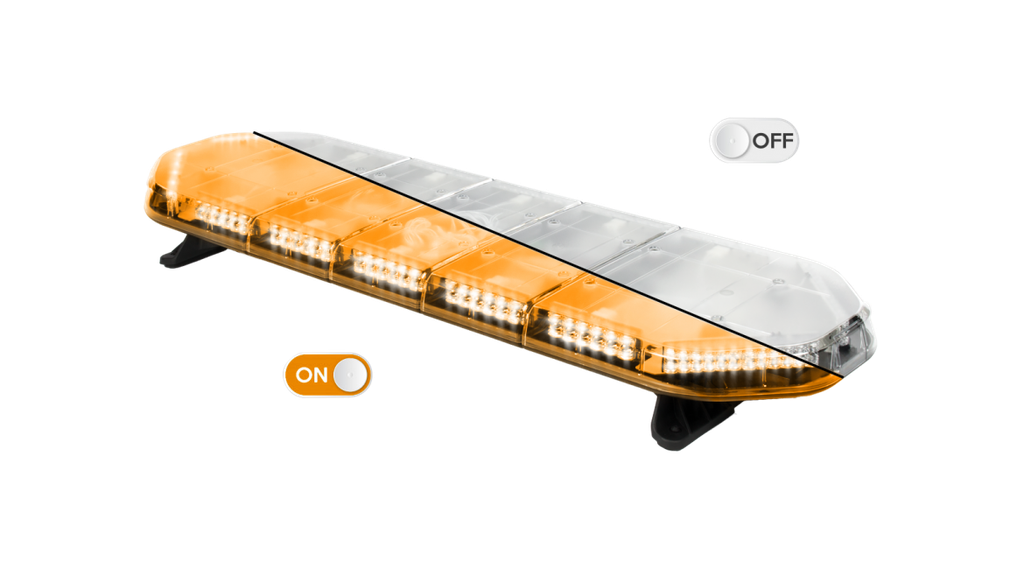 Barra de luces LEGION LED | 109 cm | ámbar | 12V