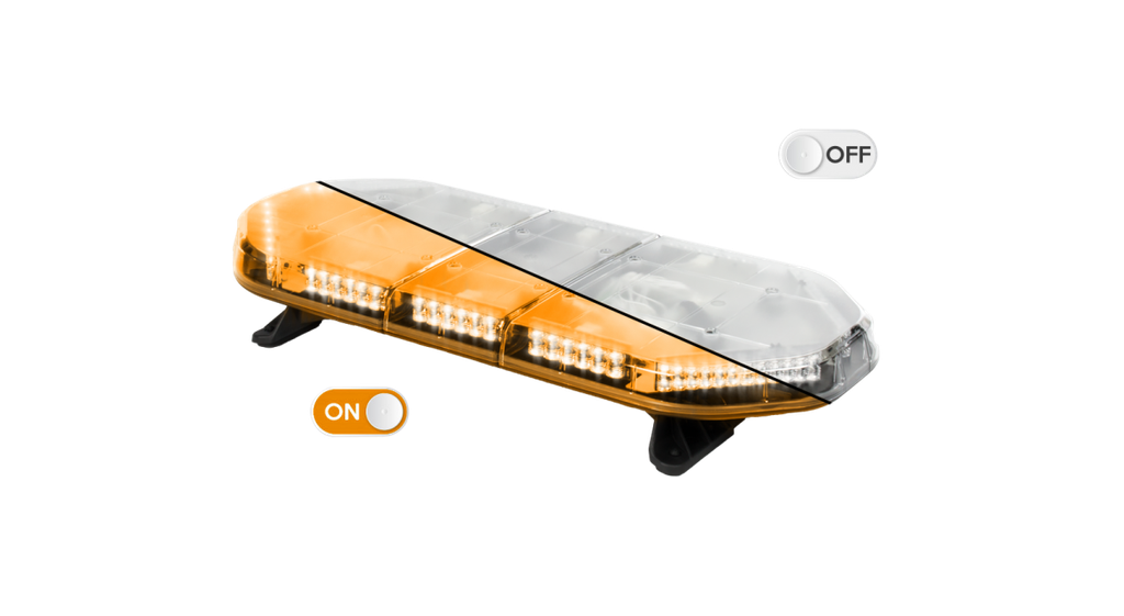 LEGION LED lightbar | 78 cm | amber | 12V