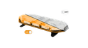 Rampe lum. à LED LEGION | 78 cm | orange | 24V