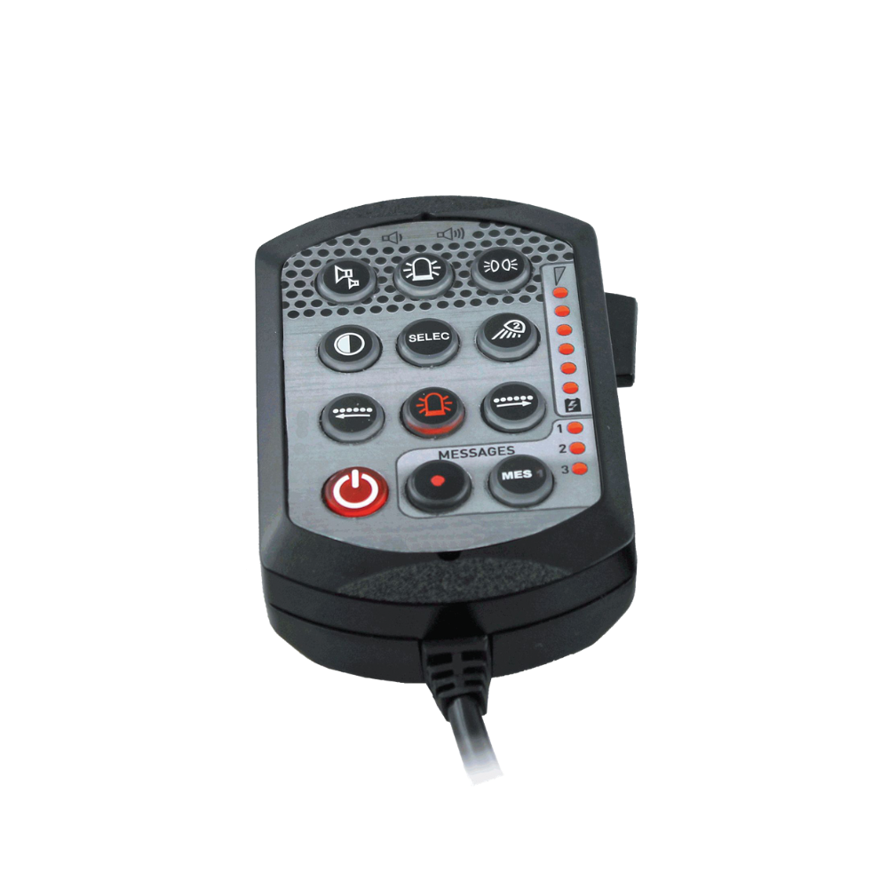Universal 11-button Canbus system | integrated siren and PA