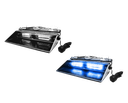 Lampeggiatore a LED | parabrezza | 12V | blu/blu