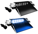Flitser dashboard | LED | 6 LEDs | 12-24V | blauw