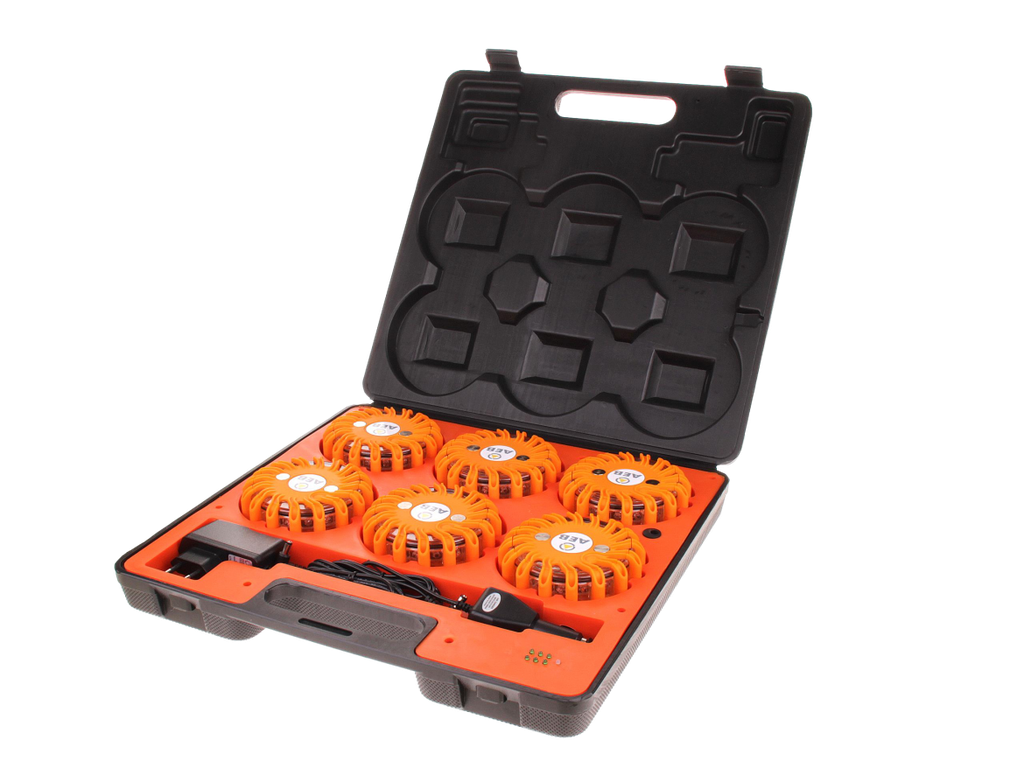 Roadflare6 valise | orange | magnétique | rechargeable
