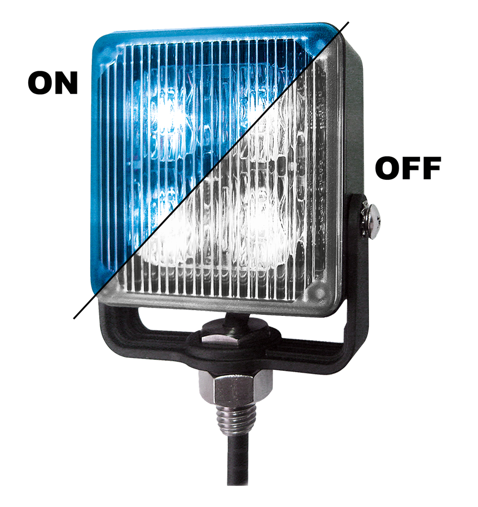 Intermitente LED | 4 LED | 12-24V | azul