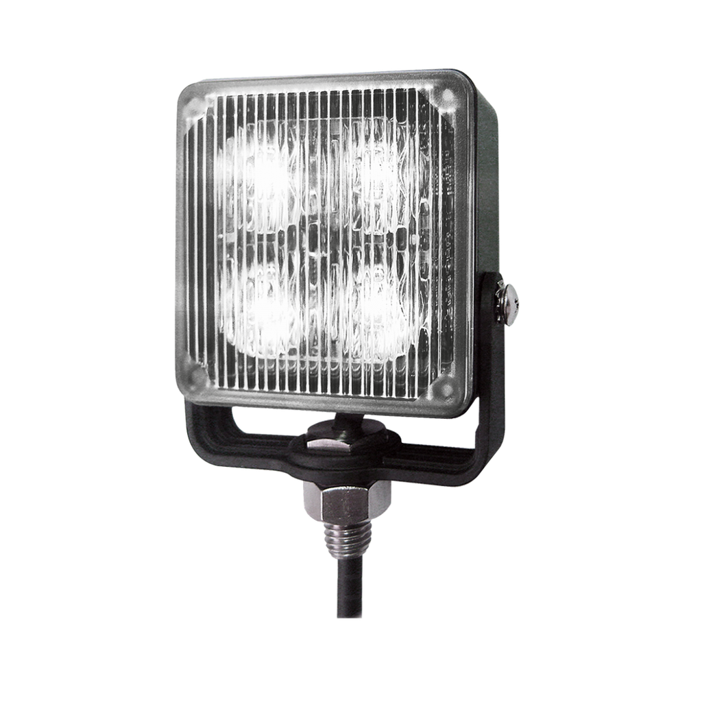 Feu flash | LED | 4 LEDs | 12-24V | blanc