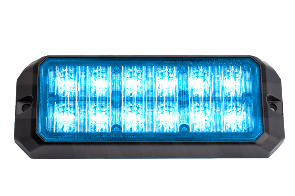 Flasher | LED | 12 LEDs | 12-24V | blue