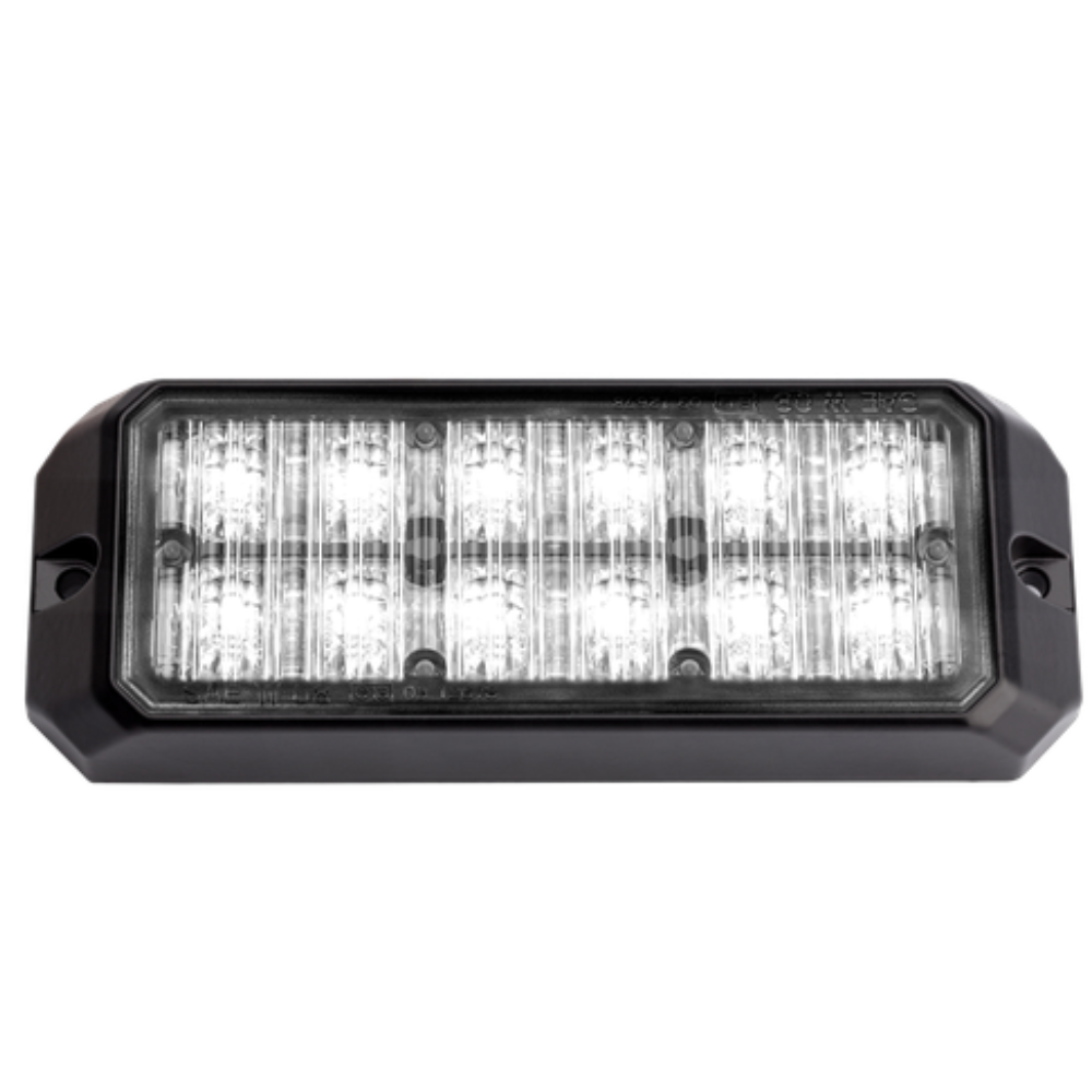 LED Flitser | 12 LEDs | 12-24V | wit