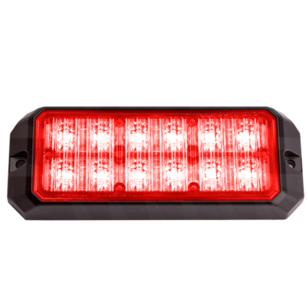 Lampeggiatore a LED | 12 LEDs | 12-24V | rosso