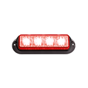 LED-Blitzer | 4 LEDs | 12-24V | rot