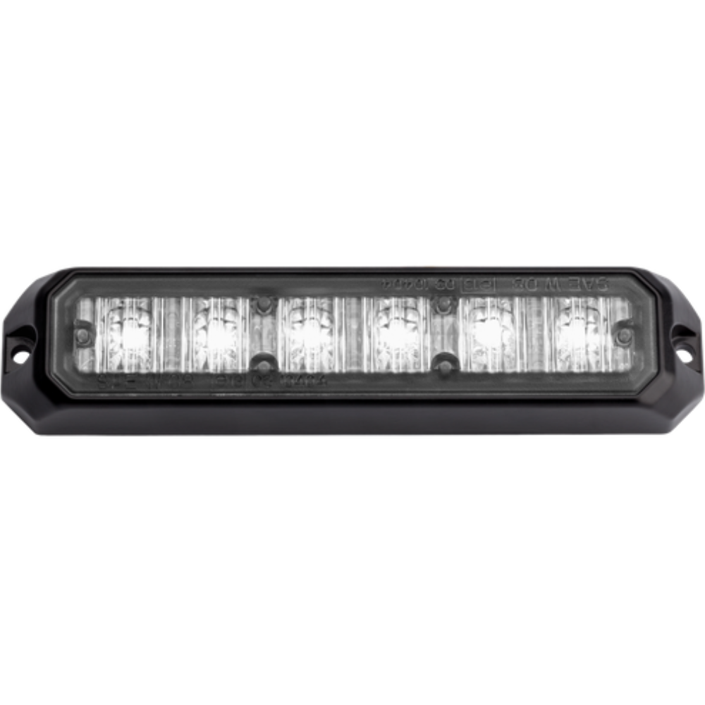Feu flash | LED | 6 LEDs | 12-24V | blanc