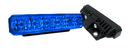 Flitser | LED | 6 LEDs | 12-24V | blauw