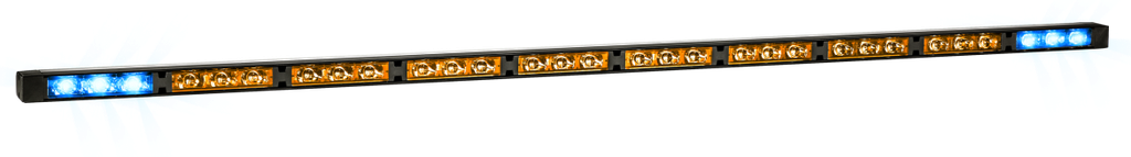 LED traffic advisor | 10 modules | 12-24V | amber/blue