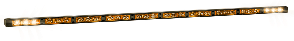 Rampe directionnelle à LED | 10 modules | 12-24V | orange/orange
