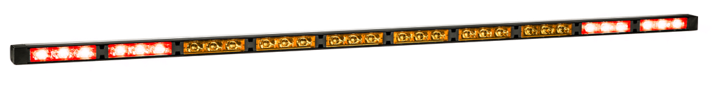 Rampe directionnelle à LED | 10 modules | 12-24V | orange/rood