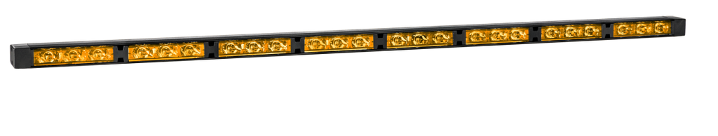 Directionele LED lichtbalk | 8 modules | 12-24V | oranje