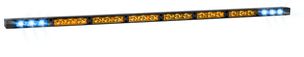 LED traffic advisor | 8 modules | 12-24V | amber/blue