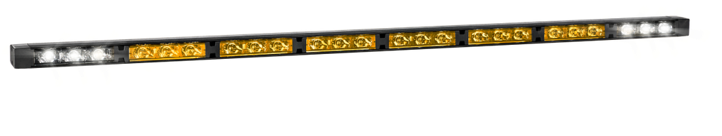 Consulente del traffico a LED | 8 moduli | 12-24V | ambra/bianco