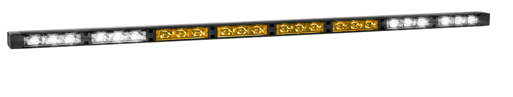 LED traffic advisor | 8 modules | 12-24V | amber/white