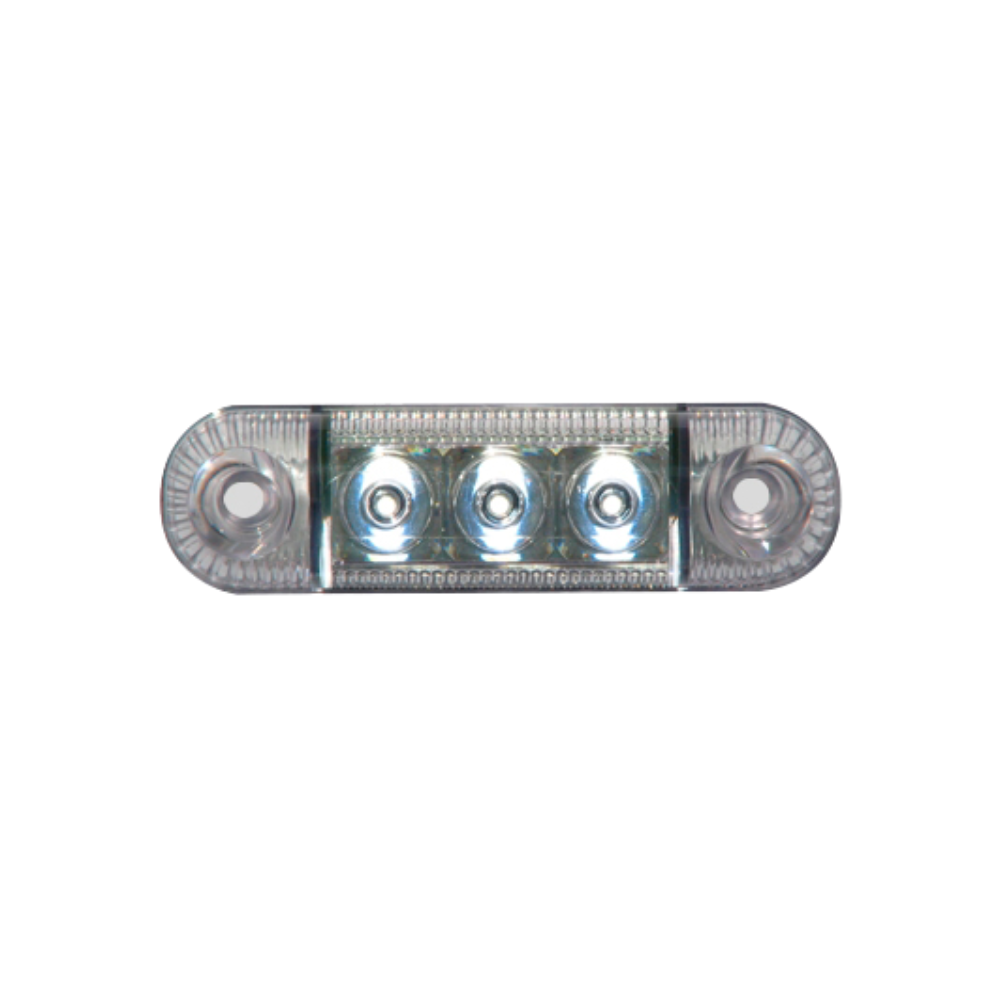 LED marker light | 3 LEDs | 12-24V | white