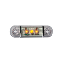LED marker light | 3 LEDs | 12-24V | amber