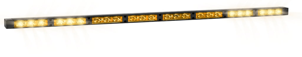 Rampe directionnelle à LED | 8 modules | 12-24V | orange/orange