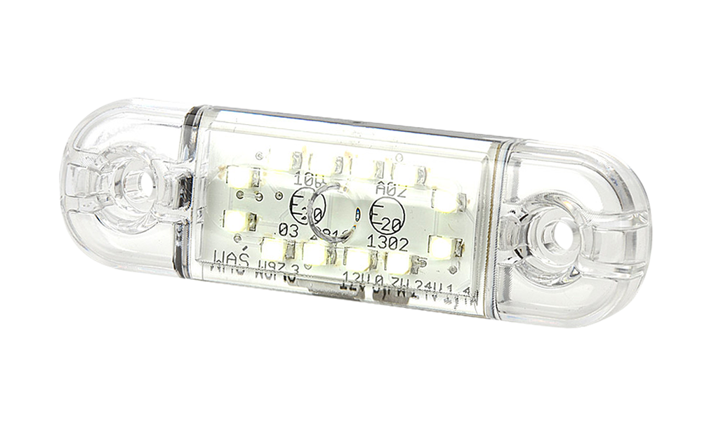 Luce di posizione LED | 12 LEDs | 12-24V | bianco