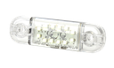 LED markeerverlichting | 12 LEDs | 12-24V | wit