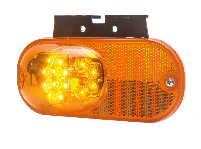 LED markeerverlichting en richtingaanwijzer | 12-24V | oranje