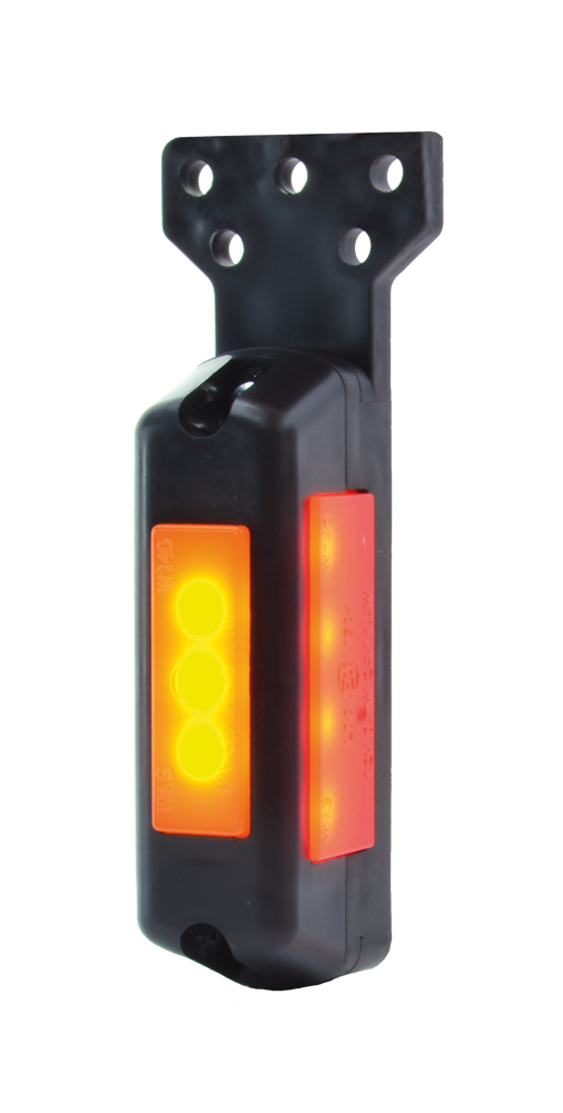 LED marker light | left+right | 12-24V | red/amber/white