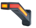 LED marker light | dynamic | left | 12-24V | red/white/amber