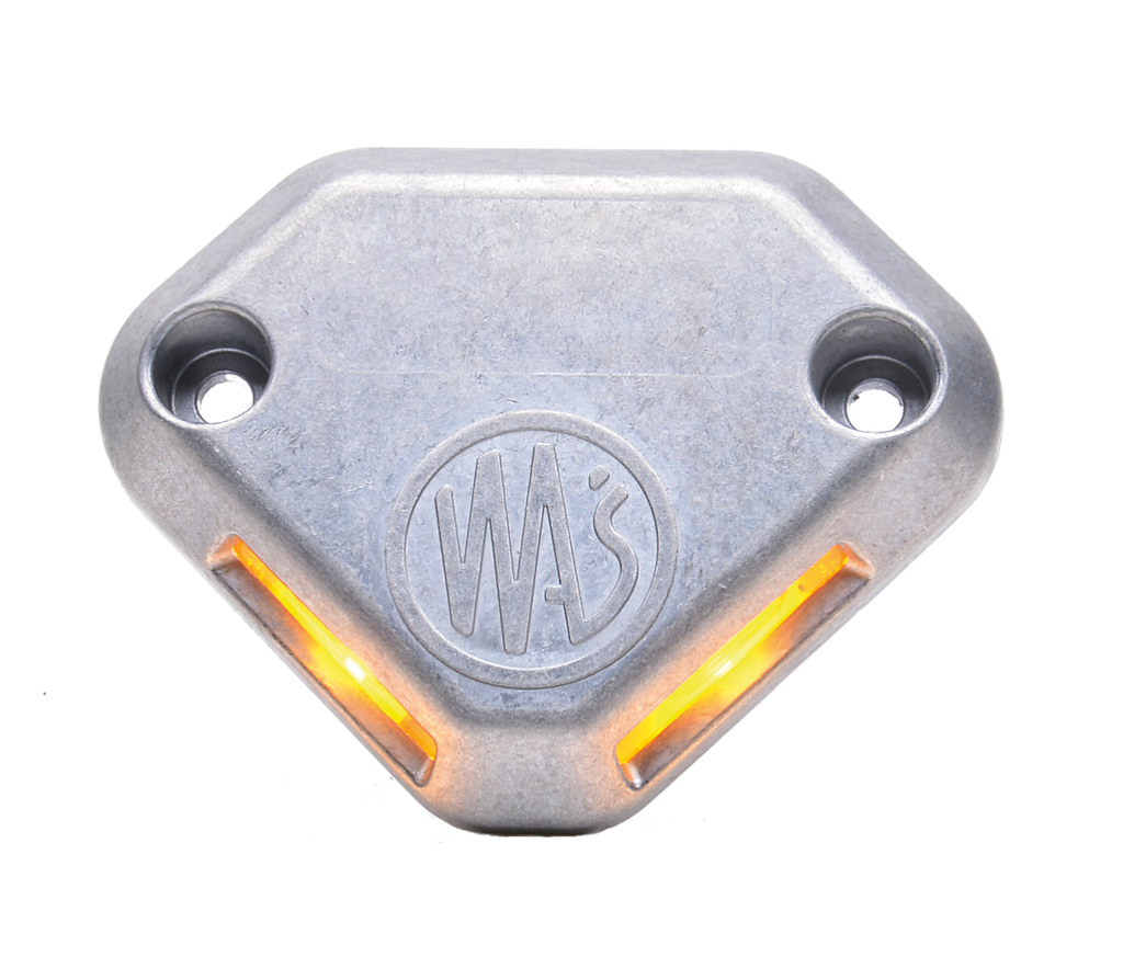 Intermitente LED para plataforma elevadora trasera | ámbar | 12-24V